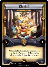 Elechik - Champion of Zeus (FST-037) — card price