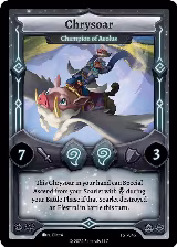 Chrysoar - Champion of Aeolus (FST-046) — card price
