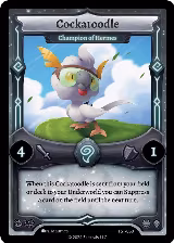 Cockatoodle - Champion of Hermes (FST-050) — card price