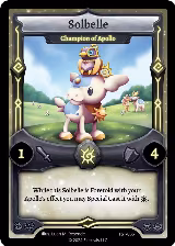 Solbelle - Champion of Apollo (FST-065) — card price