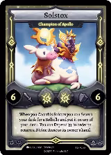 Solstox - Champion of Apollo (FST-066) — card price
