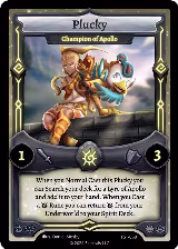 Plucky - Champion of Apollo (FST-068) — card price
