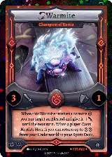 Warmite - Champion of Hestia (Stellar) (FST-R02) — card price