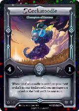 Cockatoodle - Champion of Hermes (Stellar) (FST-R05) — card price