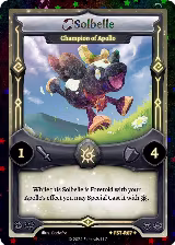 Solbelle - Champion of Apollo (Stellar) (FST-R07) — card price