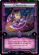 Specteris - Champion of Artemis (Stellar) (FST-R08) — card price