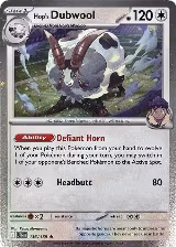 Hop's Dubwool (Cosmos Holo) (136/159), Miscellaneous Cards & Products — Pokémon card price