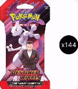 Destined Rivals Sleeved Booster Case, Destined Rivals — Pokémon card price