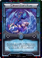 Poseidon's Fury (Stellar) (FST-R10) — card price