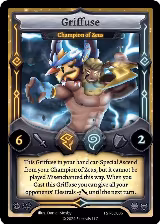 Griffuse - Champion of Zeus (FST-SD036) — card price