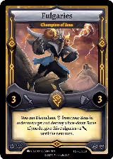 Fulgaries - Champion of Zeus (FST-SD038) — card price