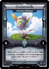 Cockatoodle - Champion of Hermes (FST-SD050) — card price