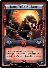 Don't Poke the Bear! (FST-SD070) — card price