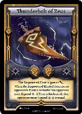 Thunderbolt of Zeus (FST-SD080) — card price