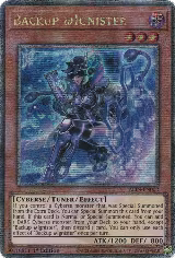 Backup @Ignister (Quarter Century Secret Rare) (ALIN-EN002) — card price