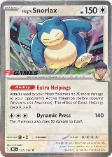 Hop's Snorlax - 117/159 (EB Games) (Cosmos Holo) (117/159), Miscellaneous Cards & Products — Pokémon card price