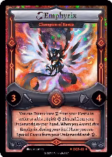 Emphyrix - Champion of Hestia (Stellar) (DCP-10) — card price