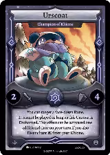 Urscoat - Champion of Khione (SS2-085) — card price