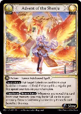 Advent of the Shenju (031), Promotional Cards — Grand Archive card price