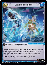 Chill to the Bone (037), Promotional Cards — Grand Archive card price
