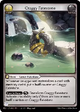 Craggy Fatestone (040), Promotional Cards — Grand Archive card price
