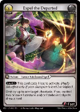 Expel the Departed (043), Promotional Cards — Grand Archive card price