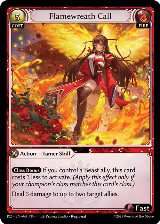 Flamewreath Call (049), Promotional Cards — Grand Archive card price