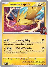 Team Rocket's Zapdos (070/182), Destined Rivals — Pokémon card price