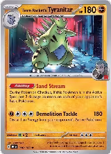 Team Rocket's Tyranitar (096/182), Destined Rivals — Pokémon card price