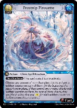 Frostnip Pirouette (053), Promotional Cards — Grand Archive card price