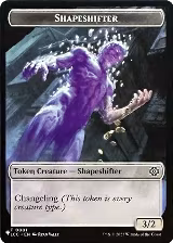 Shapeshifter // Cat Double-Sided Token (1 // 11) — card price