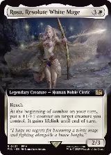 Rosa, Resolute White Mage (Extended Art) (431) — card price