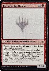The Wheeling Runner, Un-Known Event Playtest Cards — Magic card price