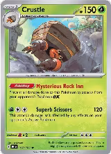 Crustle - 012/182 (012/182), Destined Rivals — Pokémon card price