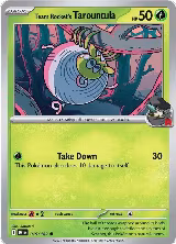 Team Rocket's Tarountula (019/182) — card price