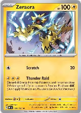 Zeraora (078/182), Destined Rivals — Pokémon card price