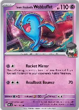 Team Rocket's Wobbuffet (082/182), Destined Rivals — Pokémon card price