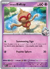Steven's Baltoy (083/182) — card price