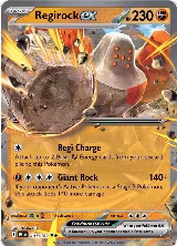 Regirock ex - 101/182 (101/182), Destined Rivals — Pokémon card price