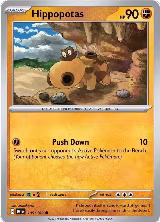 Hippopotas (105/182), Destined Rivals — Pokémon card price