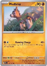 Mudbray (107/182), Destined Rivals — Pokémon card price