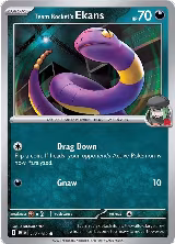 Team Rocket's Ekans (112/182), Destined Rivals — Pokémon card price