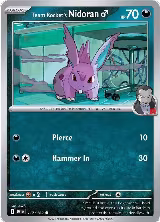 Team Rocket's Nidoran M (117/182), Destined Rivals — Pokémon card price
