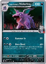 Team Rocket's Nidorino (118/182), Destined Rivals — Pokémon card price
