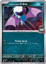 Team Rocket's Zubat (120/182), Destined Rivals — Pokémon card price
