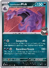 Team Rocket's Muk (124/182), Destined Rivals — Pokémon card price