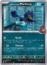Team Rocket's Murkrow - 127/182 (127/182), Destined Rivals — Pokémon card price