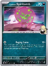 Cynthia's Spiritomb (129/182), Destined Rivals — Pokémon card price