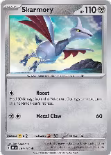 Skarmory (141/182), Destined Rivals — Pokémon card price