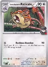Team Rocket's Raticate - 148/182 (148/182), Destined Rivals — Pokémon card price